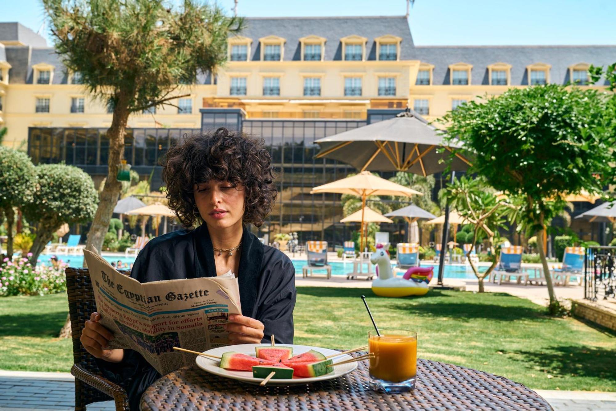 Renaissance Cairo Mirage City Hotel Eksteriør bilde The hotel's garden